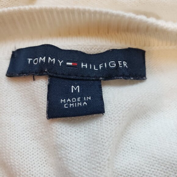 Tommy Hilfiger Palm Beach Ivy Button Up Sweater Size Medium - Picture 8 of 8